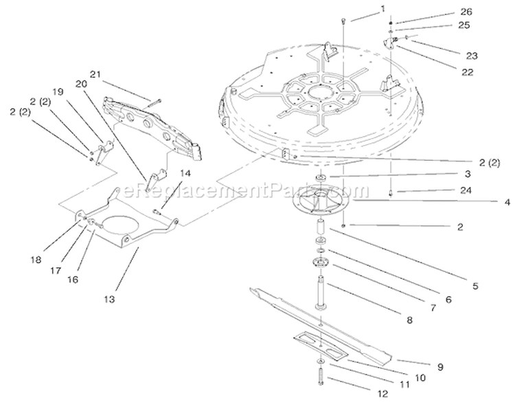 Page C Diagram and Parts List for 71209 250005001-250999999 - 2005 Toro Lawn Tractor