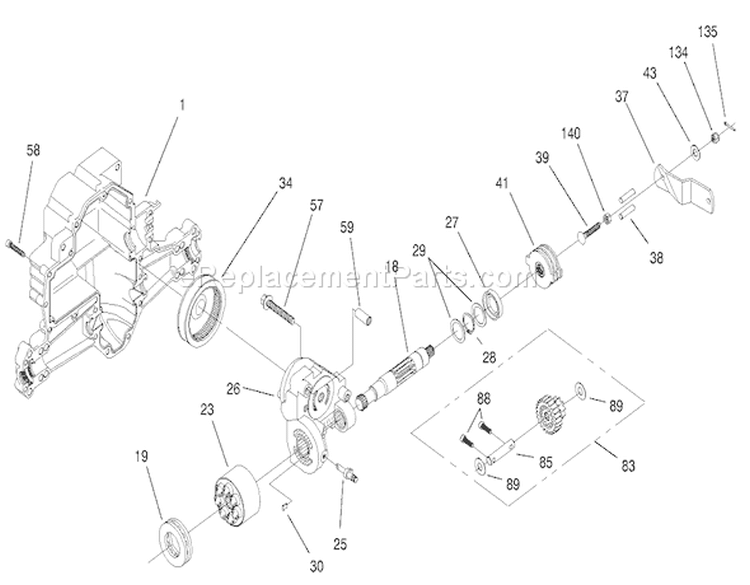 Page W Diagram and Parts List for 71212 200000001-200999999 - 2000 Toro Lawn Tractor