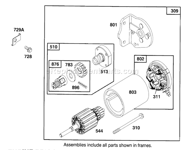 Page L Diagram and Parts List for 71191 4900001-4999999 - 1994 Toro Lawn Tractor