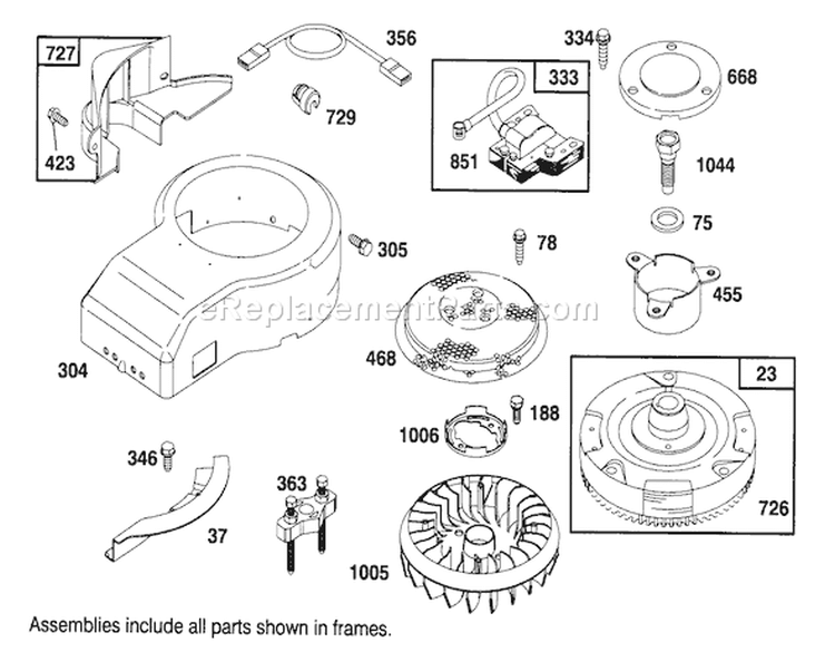 Page K Diagram and Parts List for 71191 5900001-5910000 - 1995 Toro Lawn Tractor