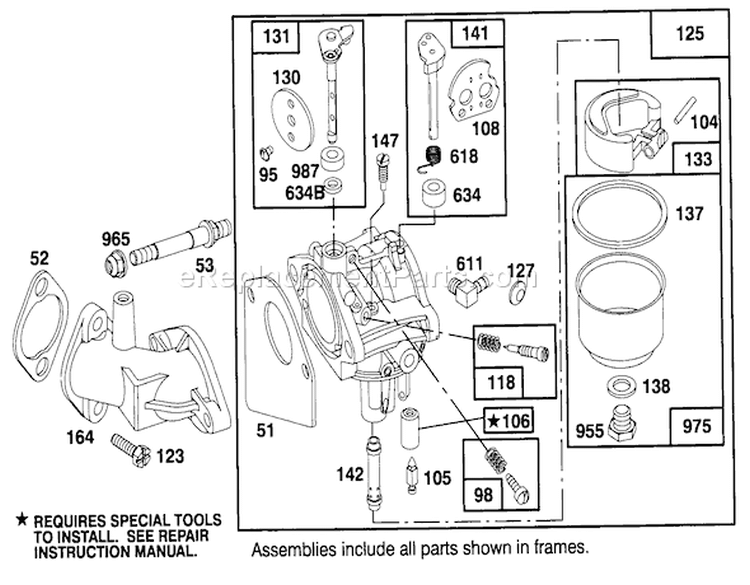 Page H Diagram and Parts List for 71191 5900001-5910000 - 1995 Toro Lawn Tractor