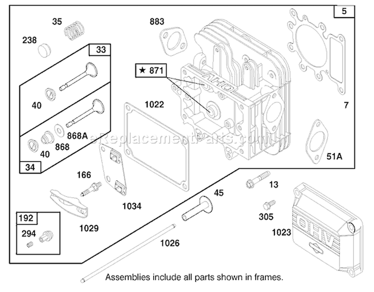 Page G Diagram and Parts List for 71215 7900001-7999999 - 1997 Toro Lawn Tractor