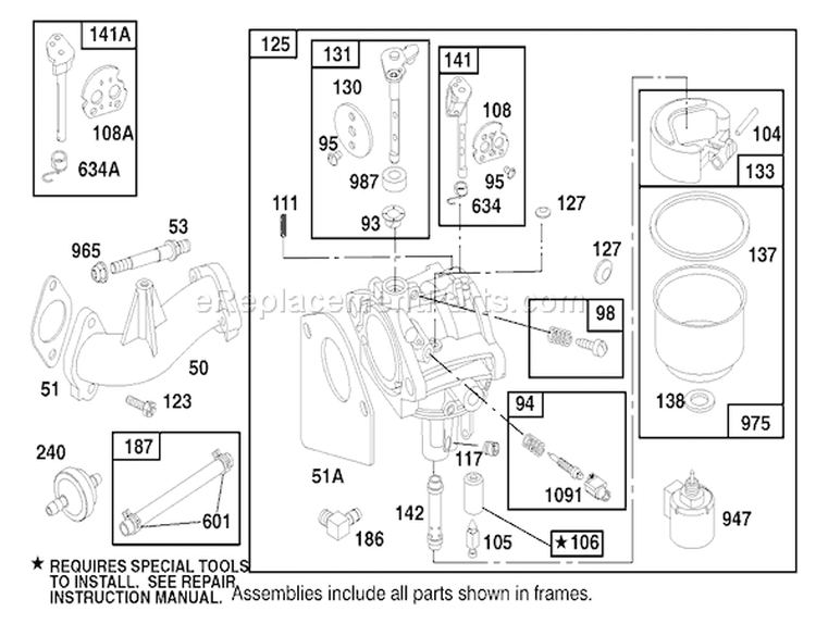 Page I Diagram and Parts List for 71215 7900001-7999999 - 1997 Toro Lawn Tractor