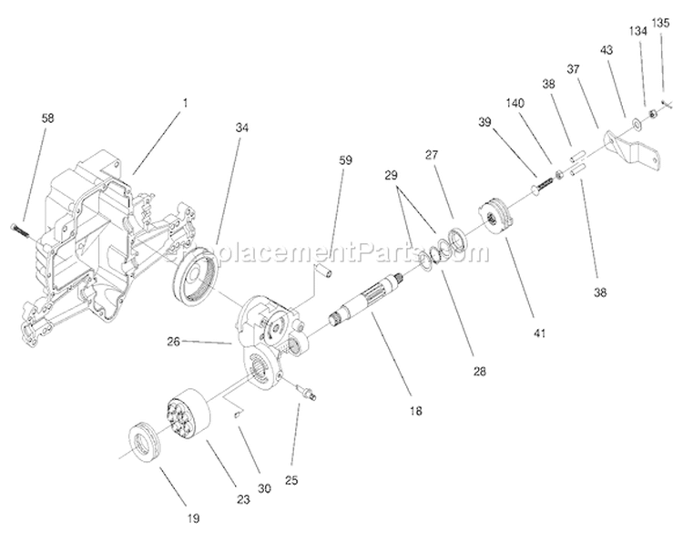 Page U Diagram and Parts List for 71215 8900001-8999999 - 1998 Toro Lawn Tractor