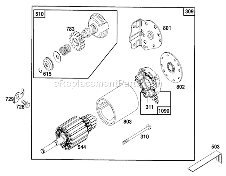 Page L Diagram and Parts List for 71217 6900001-6999999 - 1996 Toro Lawn Tractor