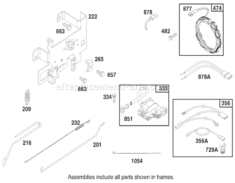 Page J Diagram and Parts List for 71217 7900001-7999999 - 1997 Toro Lawn Tractor
