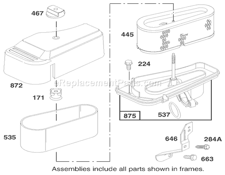 Page R Diagram and Parts List for 71217 7900001-7999999 - 1997 Toro Lawn Tractor
