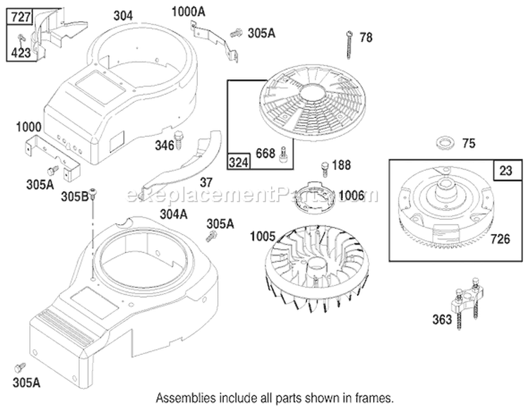 Page L Diagram and Parts List for 71218 7900001-7999999 - 1997 Toro Lawn Tractor