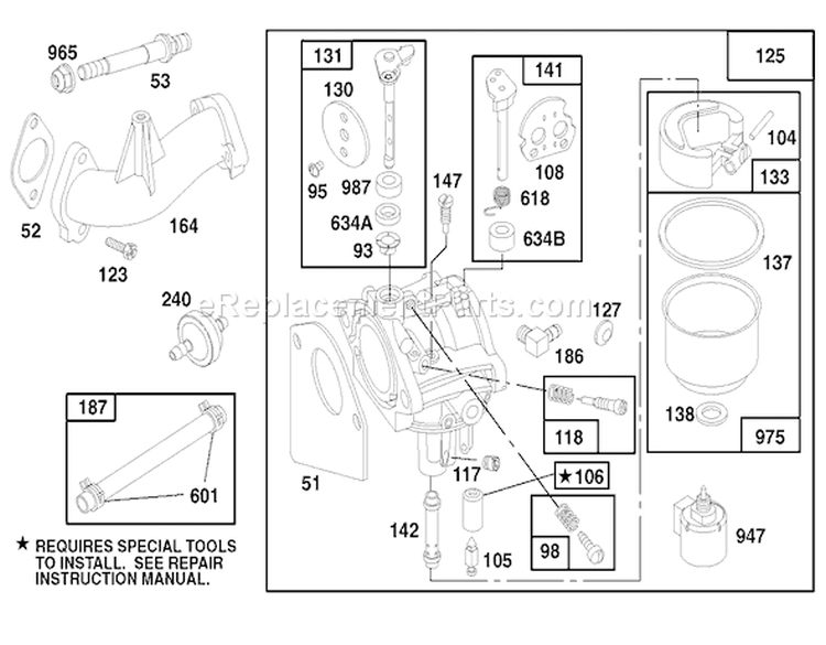 Page J Diagram and Parts List for 71219 7900001-7999999 - 1997 Toro Lawn Tractor
