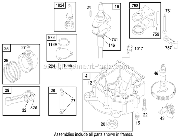 Page L Diagram and Parts List for 71219 8900001-8999999 - 1998 Toro Lawn Tractor
