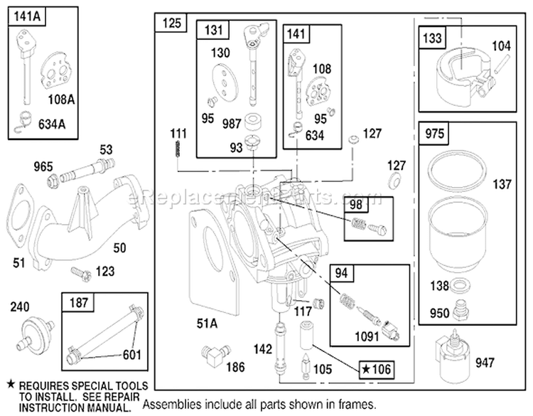 Page I Diagram and Parts List for 71198 9900001-9999999 - 1999 Toro Lawn Tractor
