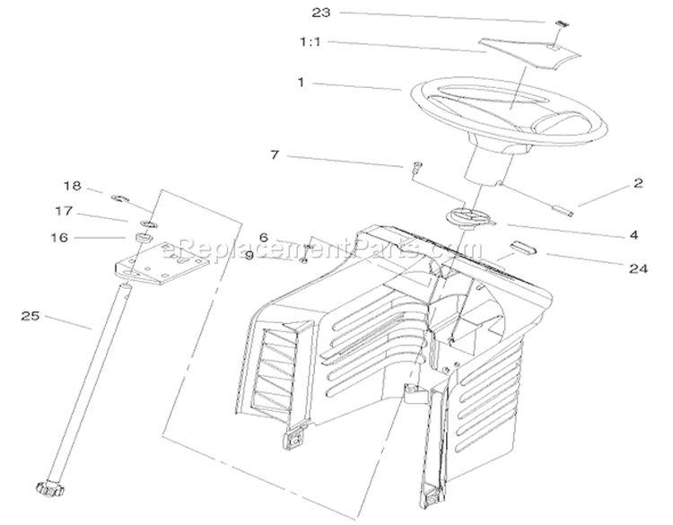 Page AA Diagram and Parts List for 71228 220000001-220010000 - 2002 Toro Lawn Tractor