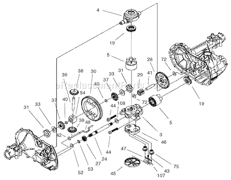 Page L Diagram and Parts List for 71233 210000001-210999999 - 2001 Toro Lawn Tractor