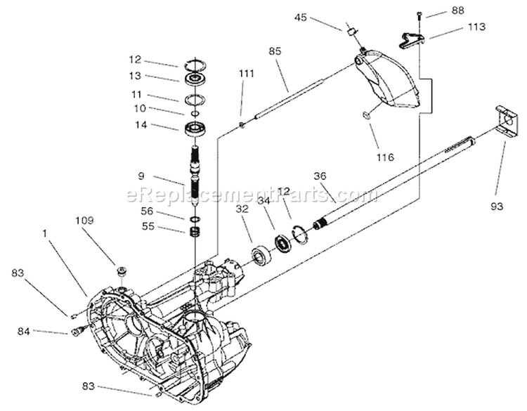 Page B Diagram and Parts List for 71233 210000001-210999999 - 2001 Toro Lawn Tractor