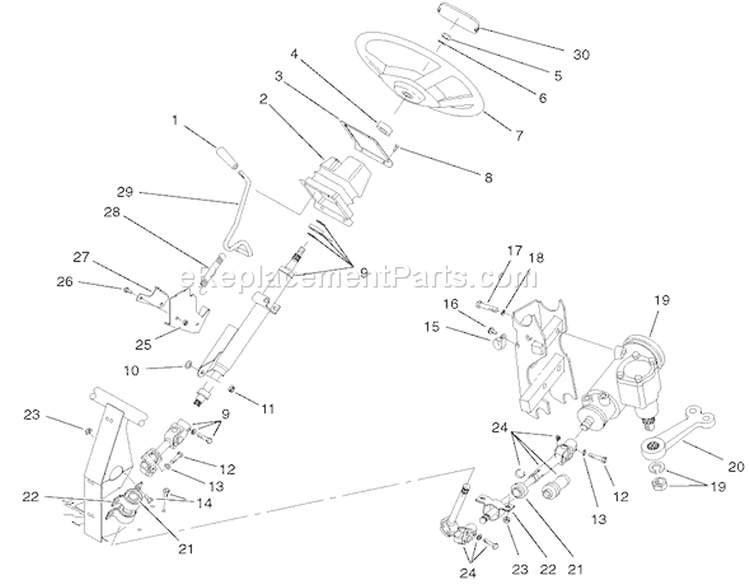 Page V Diagram and Parts List for 71233 220000001-220999999 - 2002 Toro Lawn Tractor