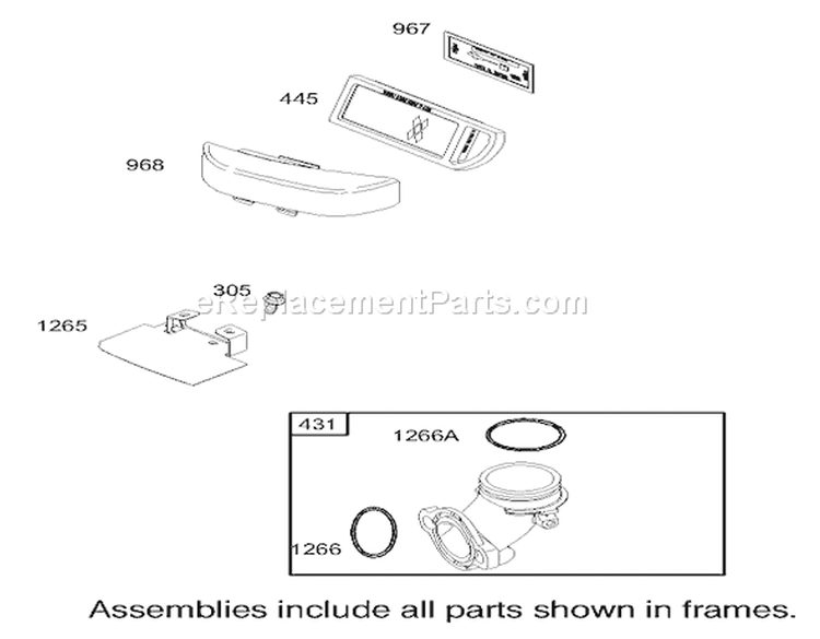 Page A Diagram and Parts List for 71233 230000001-230999999 - 2003 Toro Lawn Tractor