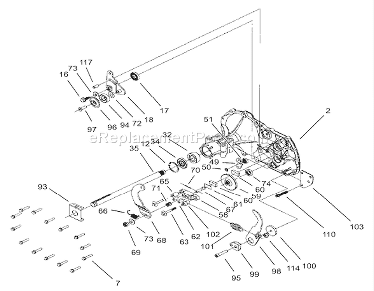 Page Z Diagram and Parts List for 71233 230000001-230999999 - 2003 Toro Lawn Tractor