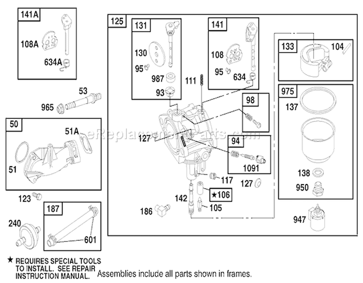 Page J Diagram and Parts List for 71225 200000001-200999999 - 2000 Toro Lawn Tractor