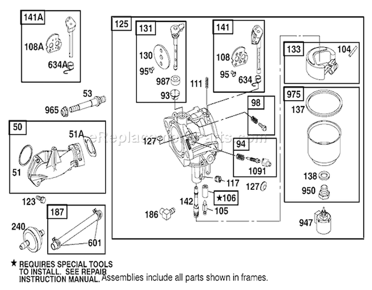 Page J Diagram and Parts List for 71242 220000001-220010000 - 2002 Toro Lawn Tractor