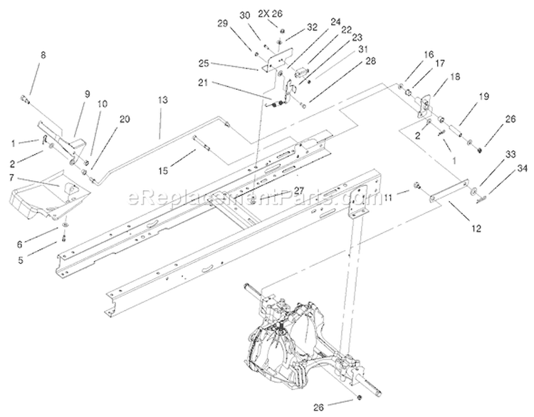 Page V Diagram and Parts List for 71242 220000001-220010000 - 2002 Toro Lawn Tractor