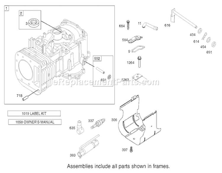 Page H Diagram and Parts List for 71242 230000001-230999999 - 2003 Toro Lawn Tractor