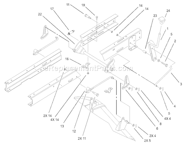 Page R Diagram and Parts List for 71243 240000001-240999999 - 2004 Toro Lawn Tractor