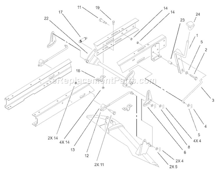 Page S Diagram and Parts List for 71245 230000001-230999999 - 2003 Toro Lawn Tractor