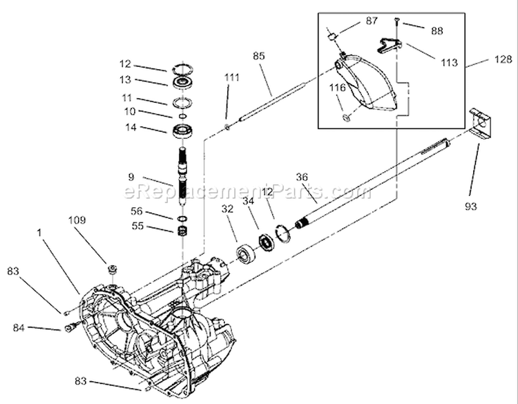 Page D Diagram and Parts List for 71245 230000001-230999999 - 2003 Toro Lawn Tractor