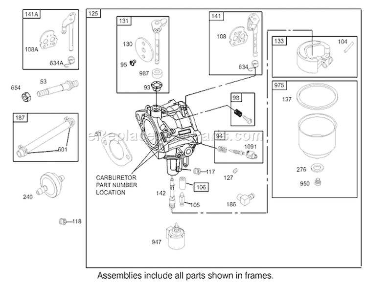 Page F Diagram and Parts List for 71245 230000001-230999999 - 2003 Toro Lawn Tractor