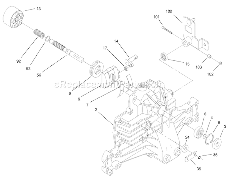 Page R Diagram and Parts List for 71280 200000001-200999999 - 2000 Toro Lawn Tractor