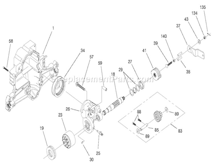 Page T Diagram and Parts List for 71280 200000001-200999999 - 2000 Toro Lawn Tractor