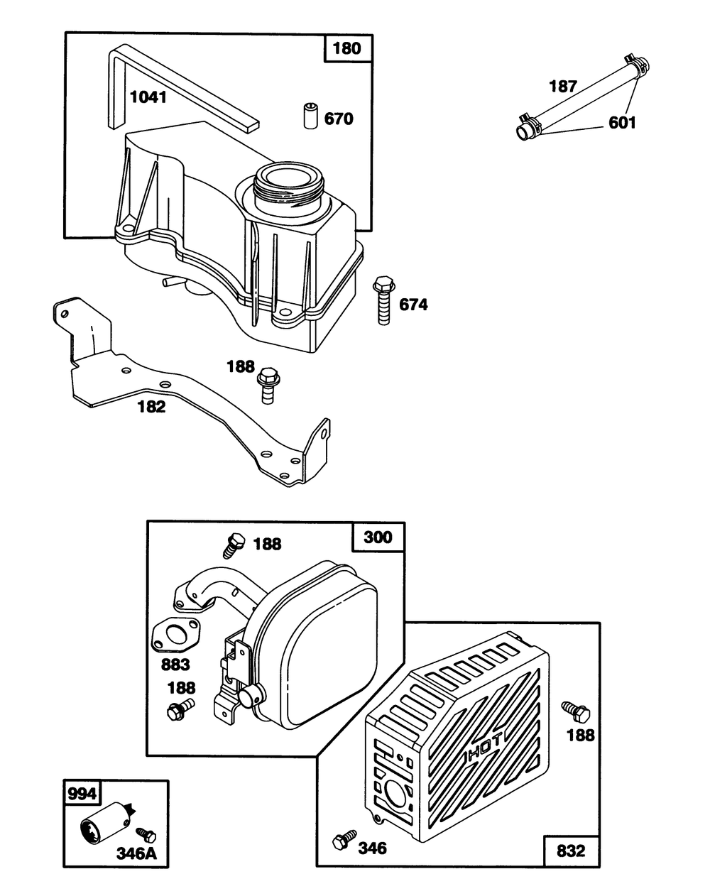 Engine Gts-150 Diagram and Parts List for 20438WF 39000001 - 39999999 Toro Lawn Mower