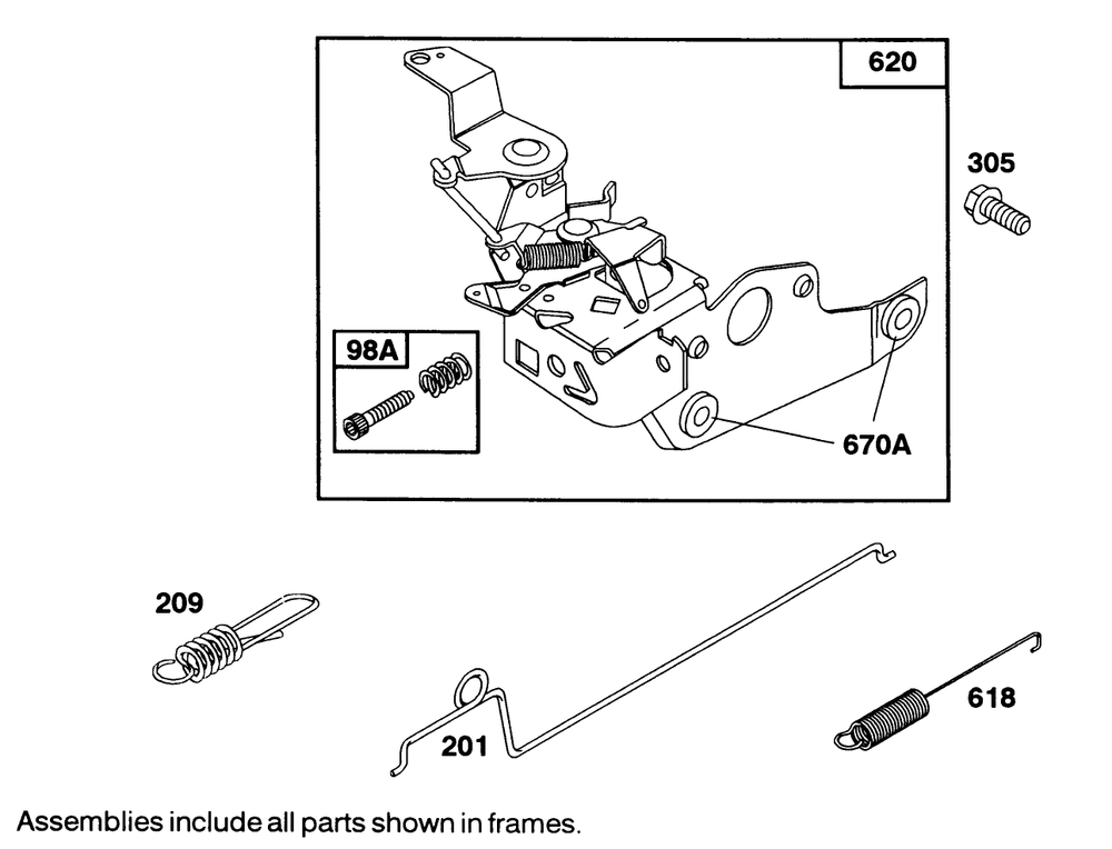 Engine Briggs & Stratton Model 122702-3171-01 Diagram and Parts List for 16404 1000001 - 1999999 Toro Lawn Mower
