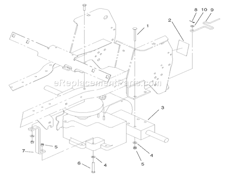 Hydrostatic Transmission Assembly Diagram and Parts List for 72051 220000001-220999999 - 2002 Toro Lawn Tractor