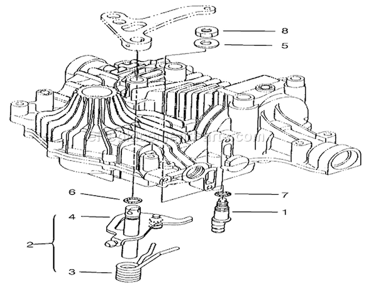 N-Centering Diagram and Parts List for 72046 7900001-7999999 - 1997 Toro Lawn Tractor
