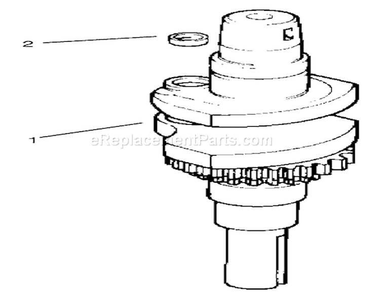 Page J Diagram and Parts List for 72071 200000001-200999999 - 2000 Toro Lawn Tractor