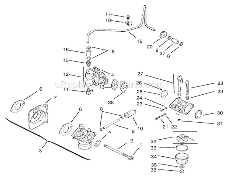 Page Y Diagram and Parts List for 72071 200000001-200999999 - 2000 Toro Lawn Tractor