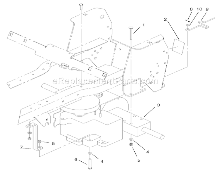 Hydrostatic Transaxle Assembly Diagram and Parts List for 72052 220000001-220999999 - 2002 Toro Lawn Tractor