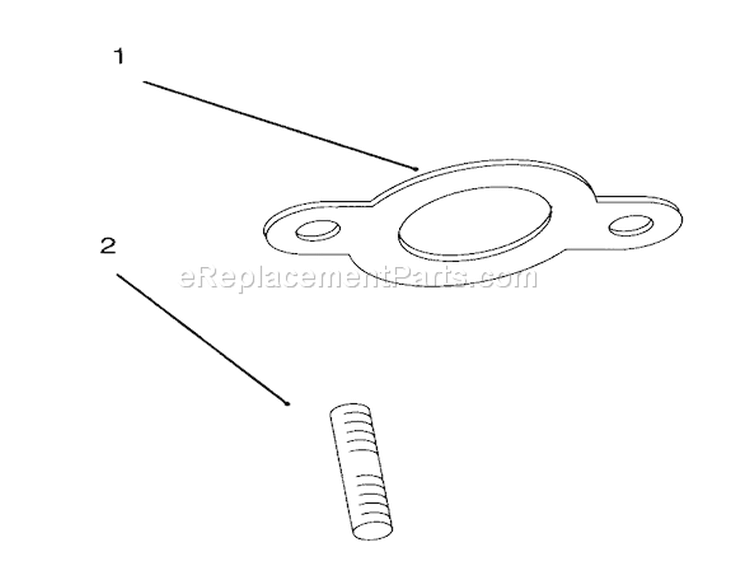 Exhaust Kohler Engine Cv16s-Ps61514 Diagram and Parts List for 72084 6900001-6999999 - 1996 Toro Lawn Tractor