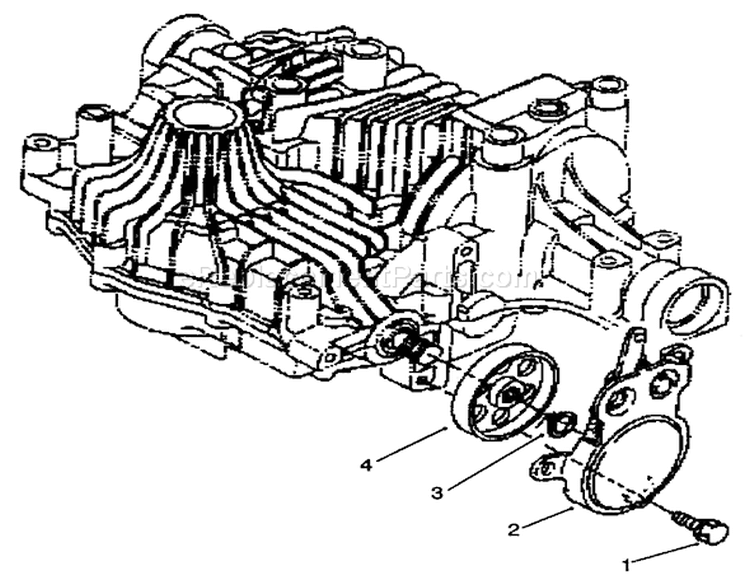 Brake Diagram and Parts List for 72102 6900001-6999999 - 1996 Toro Lawn Tractor
