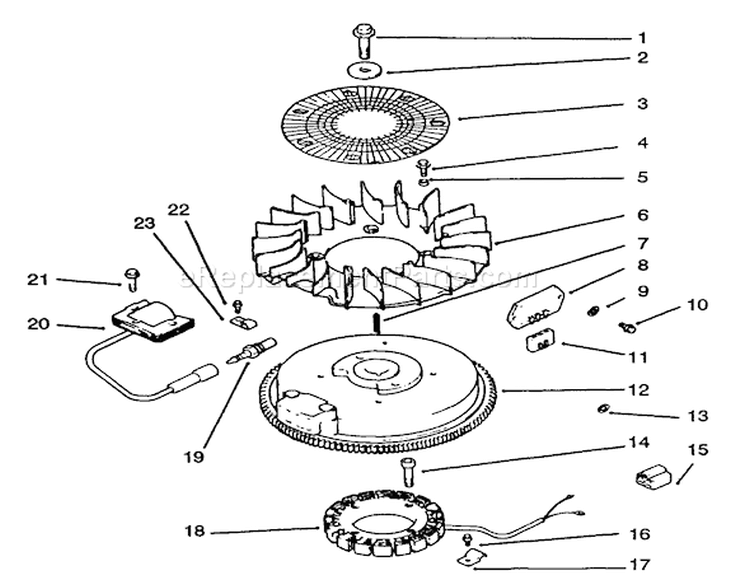 Page AO Diagram and Parts List for 72083 4900001-4999999 - 1994 Toro Lawn Tractor