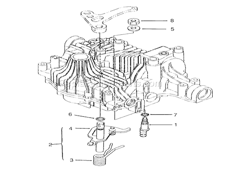 N-Centering Diagram and Parts List for 72062 5900001-5900227 - 1995 Toro Lawn Tractor