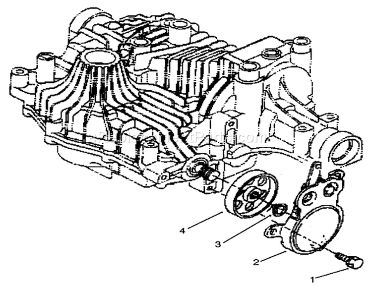 Brake Diagram and Parts List for 72103 5900601-5999999 - 1995 Toro Lawn Tractor
