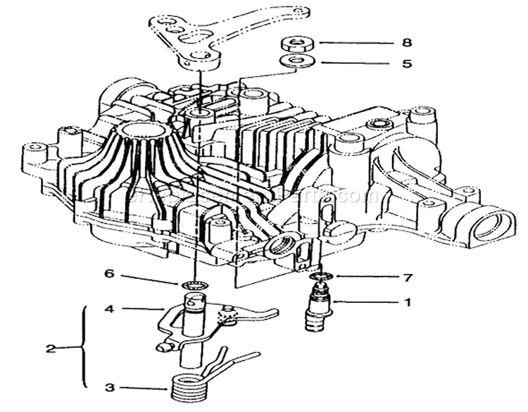 N-Centering Diagram and Parts List for 72085 6900001-6999999 - 1996 Toro Lawn Tractor