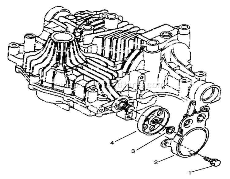 Brake Diagram and Parts List for 72085 6900001-6999999 - 1996 Toro Lawn Tractor