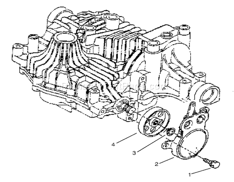 Brake Diagram and Parts List for 72085 8900400-8999999 - 1998 Toro Lawn Tractor