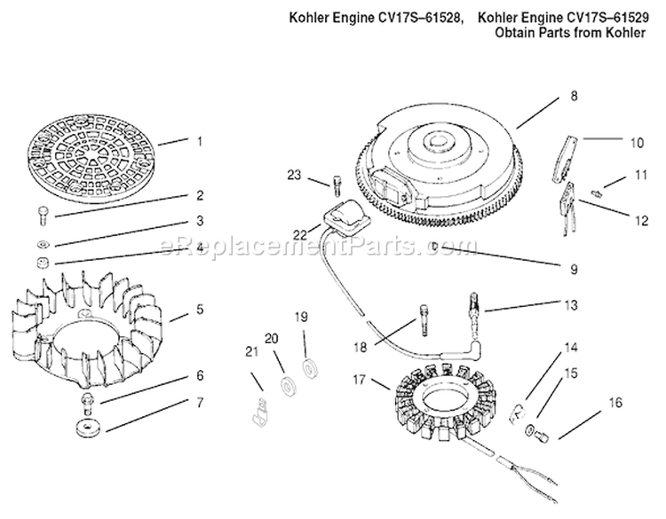 Ignition / Electrical Diagram and Parts List for 72086 9900001-9999999 - 1999 Toro Lawn Tractor