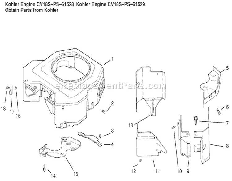Blower Housing & Baffles Diagram and Parts List for 72087 200000001-200999999 - 2000 Toro Lawn Tractor