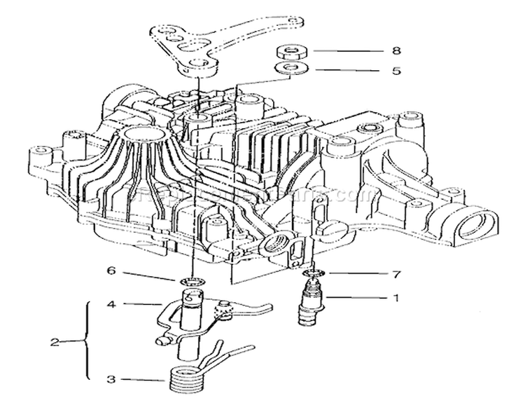 N-Centering Diagram and Parts List for 72110 8900001-8900599 - 1998 Toro Lawn Tractor