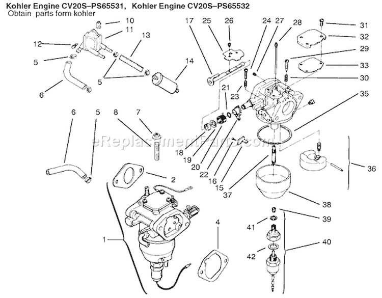 Page U Diagram and Parts List for 72115 9900001-9999999 - 1999 Toro Lawn Tractor